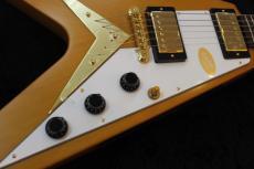 Epiphone 1958 Korina Flying V Aged Natural_6
