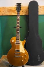 Gibson 1973 Les Paul Deluxe Gold Top_11