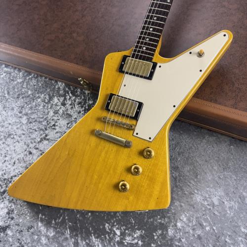 Gibson 【激押しモデル】50th Anniversary 1958 Korina Explorer Reissue Aged [3.46kg] 2008年製