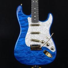 Fender Custom Shop Quilt Maple Stratocaster NOS Sapphire Blue Trans