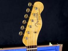 Fender Custom Shop 1960 Telecaster Custom Heavy Relic Super Faded Aged Chocolate 3-Color Sunburst_4