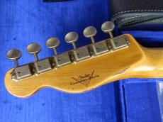 Fender Custom Shop 1960 Telecaster Custom Heavy Relic Super Faded Aged Chocolate 3-Color Sunburst_10
