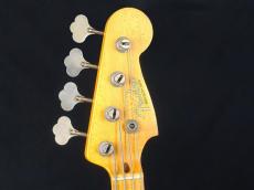 Fender Custom Shop Limited Edition 1958 Precision Bass Relic Faded Aged Chocolate 3-Tone Sunburst_4