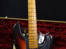 Fender Custom Shop Limited Edition 1958 Precision Bass Relic Faded Aged Chocolate 3-Tone Sunburst_6