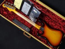 Fender Custom Shop Limited Edition 1958 Precision Bass Relic Faded Aged Chocolate 3-Tone Sunburst_7