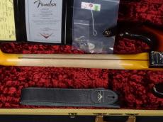 Fender Custom Shop Limited Edition 1958 Precision Bass Relic Faded Aged Chocolate 3-Tone Sunburst_9