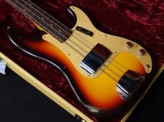 Fender Custom Shop Limited Edition1959 Precision Bass Journeyman Relic Chocolate 3-Tone Sunburst_3