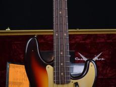 Fender Custom Shop Limited Edition1959 Precision Bass Journeyman Relic Chocolate 3-Tone Sunburst_6