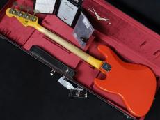 Fender Custom Shop 1963 Jazz Bass Journeyman Relic Aged Fiesta Red_7
