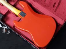 Fender Custom Shop 1963 Jazz Bass Journeyman Relic Aged Fiesta Red_8