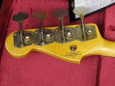 Fender Custom Shop 1963 Jazz Bass Journeyman Relic Aged Fiesta Red_10