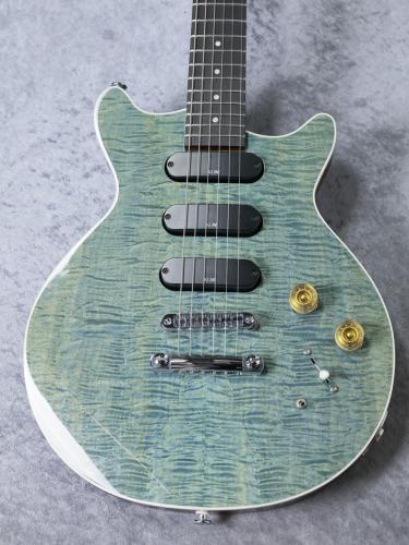 Kz Guitar Works 【春の中古楽器祭り!】Solid-T 3S11 T.O.M (Kz One Solid 3S11 T.O.M) 'See-Through WATER BLUE【USED】