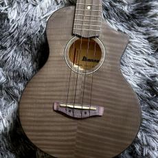 Ibanez UEW12E-BIF (Black Ice Flat) 【特価】【SPOTモデル】【エレクトリック・ウクレレ】