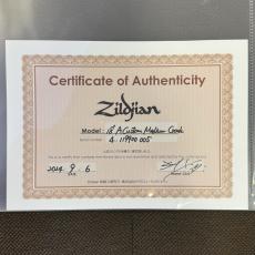 Zildjian 《ZAX氏選定品》A CUSTOM 18" Medium Crash【定価より40%OFF】_5