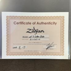 Zildjian 《Katsuma氏選定品》Z CUSTOM  20" Ride_5
