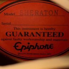 Epiphone SHERATON ⅡVintage Sunburst【3.61㎏】_17
