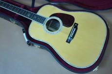 Headway HD-045 Custom / Solid Spruce Top・Solid Rosewood Side and Back・Pre-war Style Abalone Trim and Rosetta and Bride Inlay・Ebony Fingerboard and Bridge・Long Saddle・Snowflakes Inlay・Tortoise Color pick guard_2