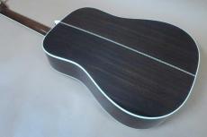 Headway HD-045 Custom / Solid Spruce Top・Solid Rosewood Side and Back・Pre-war Style Abalone Trim and Rosetta and Bride Inlay・Ebony Fingerboard and Bridge・Long Saddle・Snowflakes Inlay・Tortoise Color pick guard_7