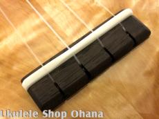 KIDA UkuleleWorks ソプラノロングネック カーリー栃/インディアンローズウッド #167_11