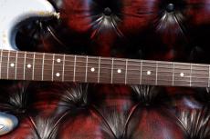 XOTiC XSC-2 5A Grade Flame Maple Neck Heavy Aged ~Ice Blue on 3TS~ #4105_8