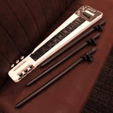 メーカー不明 SG-400 PHW 【ラップスチールギター】【パールホワイト】_5