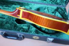 Kasuga M-150 / Flagship Model・Flowerpot  Head Inlay・ Solid Spruce Top・Solid Flame Curly Maple Side and Back・Flame Curly Maple Neck・Ebony Fingerboard・Neck Width 28mm / 355mm Scale・Varnish Finish【With Original_4