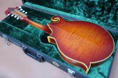Kasuga M-150 / Flagship Model・Flowerpot  Head Inlay・ Solid Spruce Top・Solid Flame Curly Maple Side and Back・Flame Curly Maple Neck・Ebony Fingerboard・Neck Width 28mm / 355mm Scale・Varnish Finish【With Original_5
