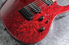 Suhr Custom Modern Swamp Ash Body/Ebony FB/Red Web #87435【良音個体】【比較的軽量 3.44kg】【レアカラー】_3