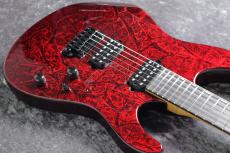 Suhr Custom Modern Swamp Ash Body/Ebony FB/Red Web #87435【良音個体】【比較的軽量 3.44kg】【レアカラー】_6