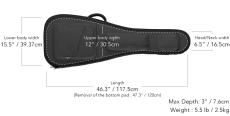 Basiner ACME-EB -Charcoal Grey-【エレキベース用ギグバック】【新品大特価!!】_4