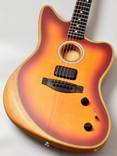Fender 【美品中古品】American Acoustasonic Jazzmaster -Tobacco Sunburst-2022年製 #US227914A【2.48KG】