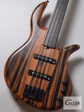 elrick Gold Series E-volution 4st Fretless -Striped Ebony-【USED】【4.04kg】