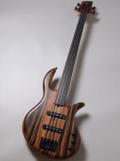 elrick Gold Series E-volution 4st Fretless -Striped Ebony-【USED】【4.04kg】_2