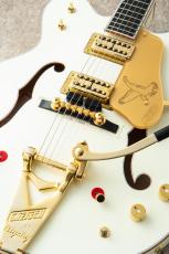 Gretsch G6136TG-62 Limited Edition '62 Falcon Double-Cut with Bigsby -Vintage White-_4