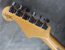 Fender Custom Shop Custom Deluxe S-1 Stratocaster S-S-H Relic / Aged Vintage White_5