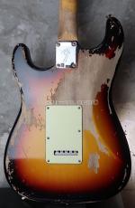 Fender Custom Shop Michael Landau Signature '68 Relic Stratocaster Bleached 3-Color Sunburst_9