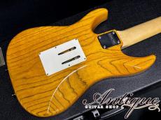 SCHECTER EX-5-24-7ST-CTM 2020 Amber /Q-Maple&S-Ash Body /H-RWFB&Maple Neck MH w/FRT N-Mint "Killer Quilt Top"_5