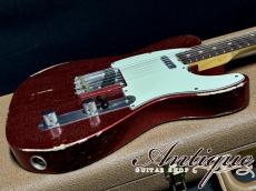 Fender Custom Shop MBS 1967 Telecaster 2009 Red Sparkle Heavy Relic /Abby HW-PU 3.27kg by Dennis Galuszka “One Of Kind"_6