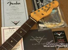 Fender Custom Shop MBS 1967 Telecaster 2009 Red Sparkle Heavy Relic /Abby HW-PU 3.27kg by Dennis Galuszka “One Of Kind"_11