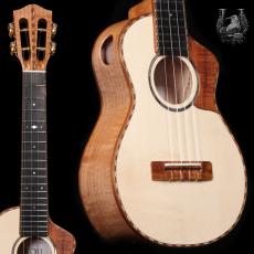KOU ukulele Concert LN D model - Maple / Moon Spruce -