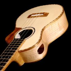 KOU ukulele Concert LN D model - Maple / Moon Spruce -_7