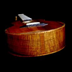 KOU ukulele Tenor A model - Premium Curly Koa -_5