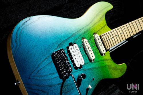 SAITO GUITARS S-622 SSH Ash/M Neon Tetra