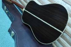 YAMAHA LL-55D.R Custom / Luxury “L” Inlay・TM-67G Peg・Abalone Trim and Rosette・Honduras Mahogany Neck・Ebony Fingerboard・Solid Premium grade Spruce Top・Solid Premium grade Rosewood Side and Back 【With Original_6