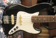 Fender Jazz bass made in mexico Squier SERIES ターボ配線済み_8