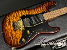 Suhr Custom Order (OKADA) Classic SSH FRT 2009 Bengal Burst /Quilt-Maple & Swamp-Ash /Pau Ferro Neck & FB /Gold-HW /EMG SLV-SLV-85 PU 3.76kg Mint Condition “Steve Lukather”_4