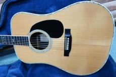 Cat's Eyes CE-2000 / Torch Inlay・U.S.A Grover 102G Peg・Solid Ezo Spruce Top・Solid Jacaranda Side and Back・ D-41 Style Abalone Trim and Rosette・Under Finish Pick guard 【With Original Case】  1975年製_2