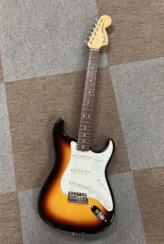 Fender Made in Japan Traditional Late 60s Stratocaster, Rosewood Fingerboard, 3-Color Sunburst