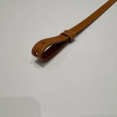 Live Line 【現物画像】LA46 CAM ストラップ キャメル アコースティックスタイルレザー ステッチ入り_3