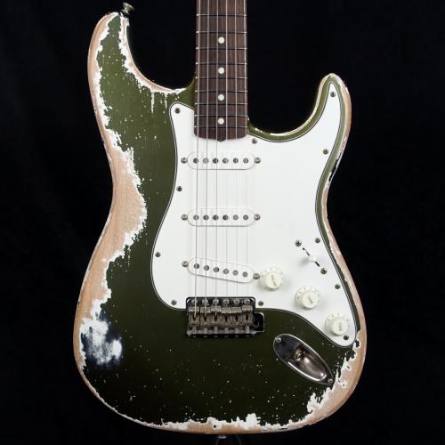 NO BRAND Compornent ST Type All Parts Neck/MJT Body Green Metallic Color